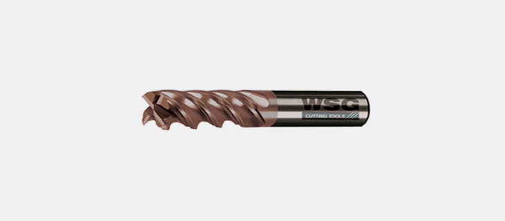 Evolution solid carbide High Performance Cutting (HPC) HSN² coated end mills